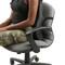 Mind Reader Black Vertical Posture Corrector Back Rest
